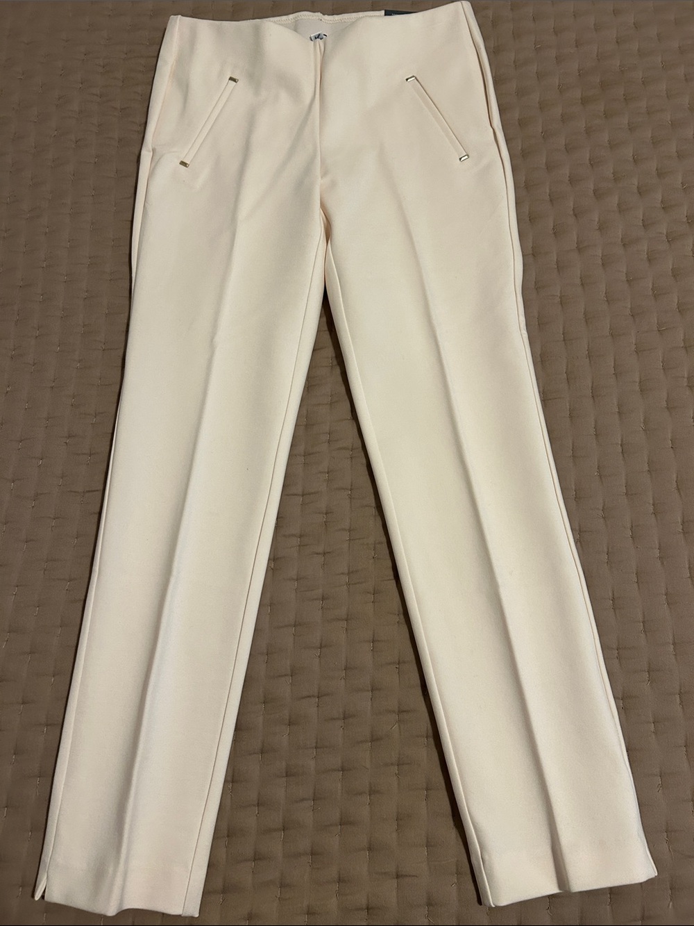 Chico’s  Cream Dress Pants - Slim Straight